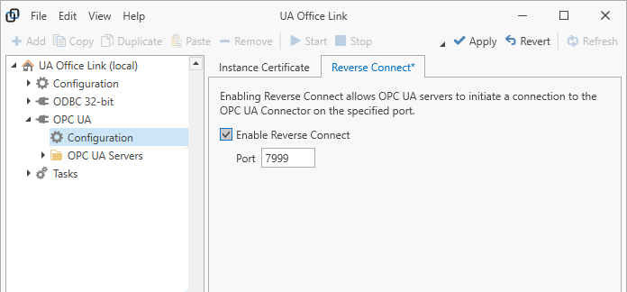 OPC UA Reverse Connect